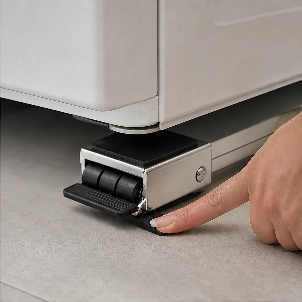 Heftwell™ – Adjustable Steel Furniture Lifter & Roller Mover, 660 lb Capacity + 50% OFF