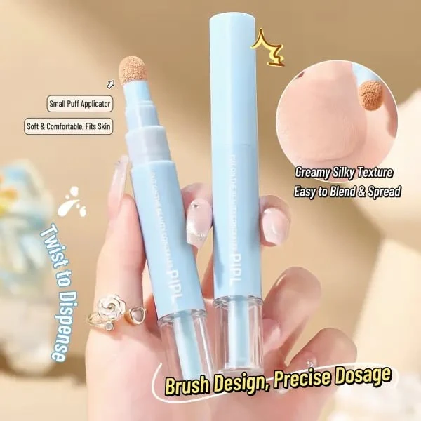 Veilara™ – 3-Shade Color Correcting Concealer Pen for Dark Circles, Blemishes & Natural Glow + Buy 1 GET 1 FREE - Image 4