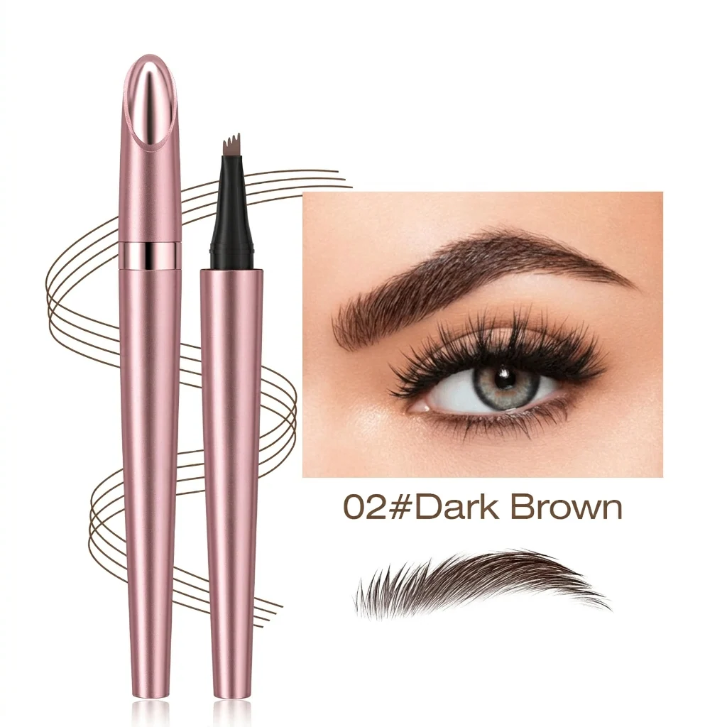 Plumara™ – Waterproof 4-Tip Micro-Fork Eyebrow Pencil for Natural Hair-Like Brows +Buy 1 Get 1 FREE - Image 10