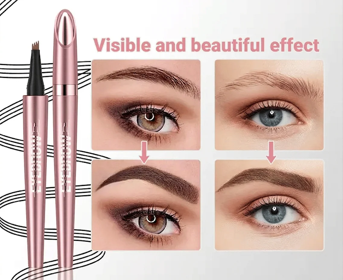 Plumara™ – Waterproof 4-Tip Micro-Fork Eyebrow Pencil for Natural Hair-Like Brows +Buy 1 Get 1 FREE - Image 17