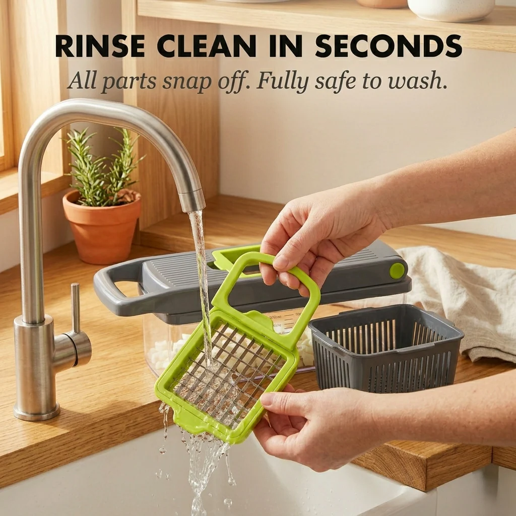 Hone™ – 7-in-1 Multi-Blade Vegetable Chopper & Slicer + 50% OFF - Image 3