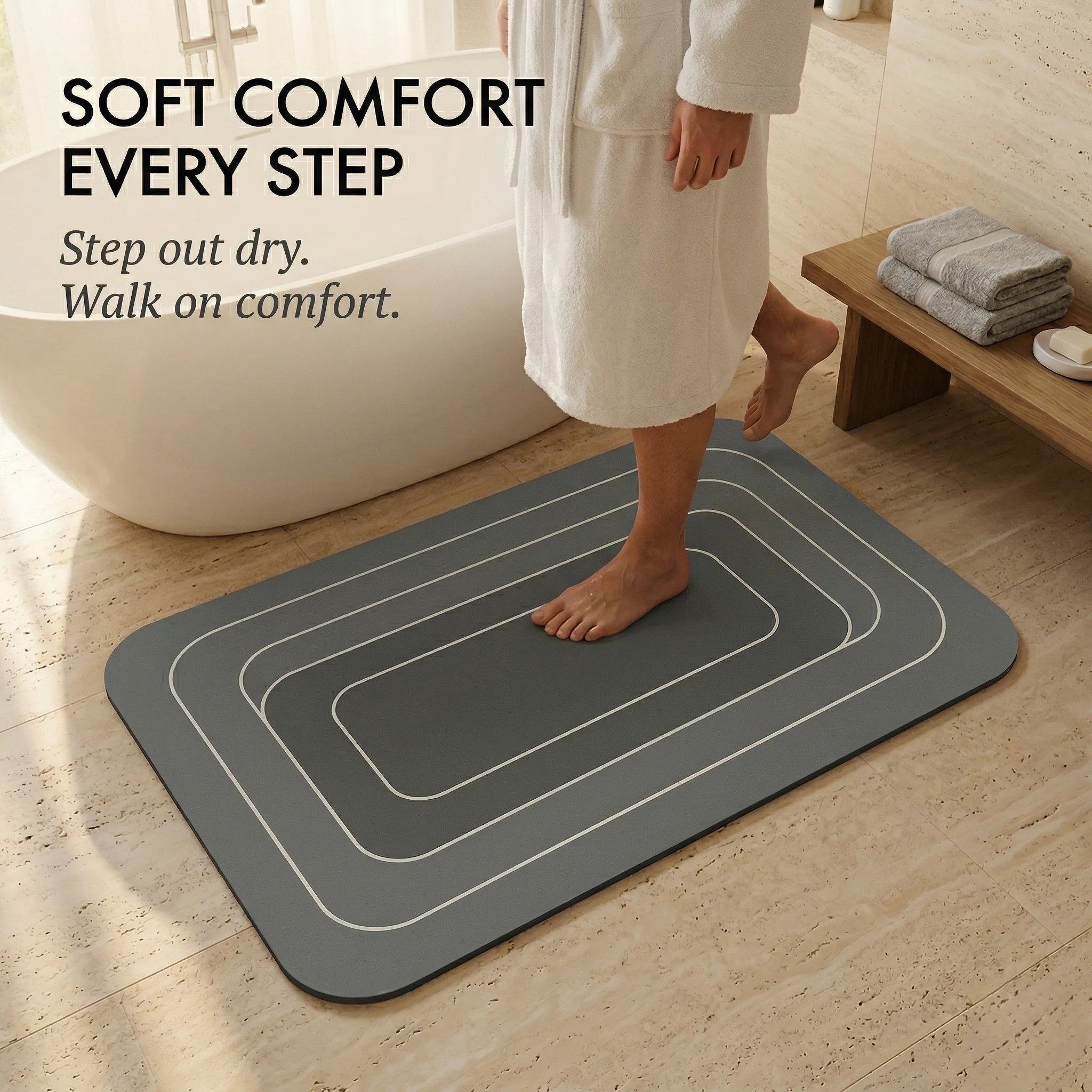 Absorra™ – Super Absorbent Non-Slip Floor Mat | Fast Dry, Stain Resistant, Rubber Bottom +50% OFF - Image 3
