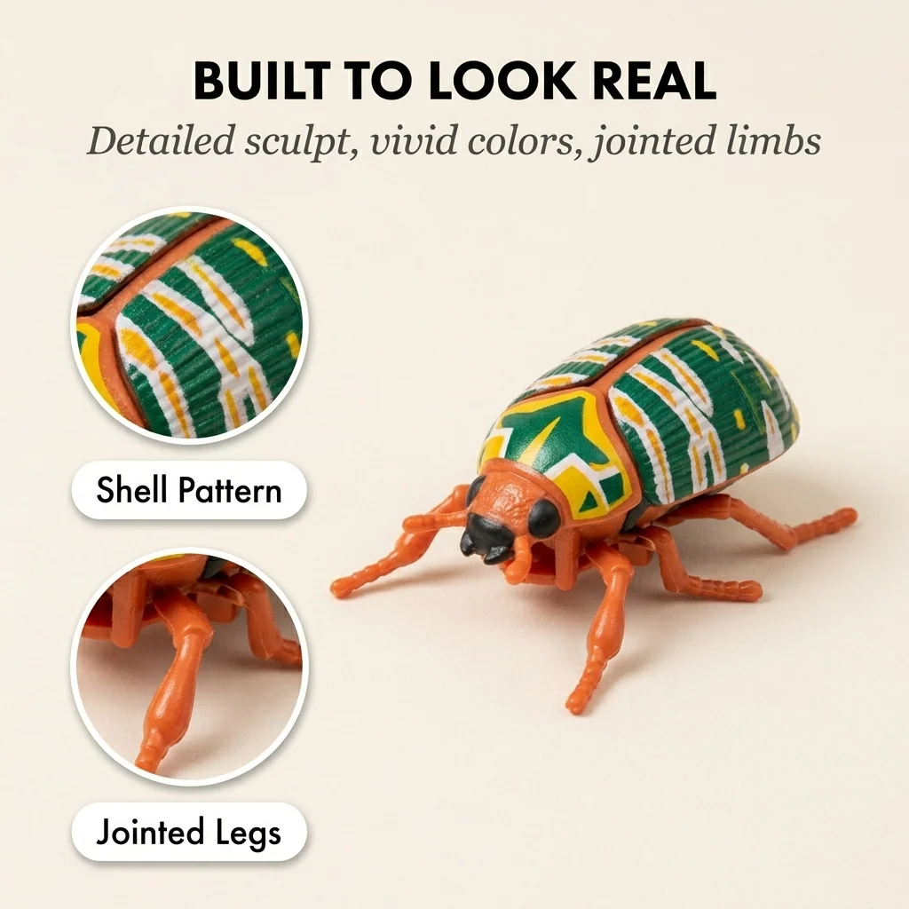 Scoutling™ – Wind-Up Crawling Insect Discovery Set with Glow Wings & Science Cards +50% OFF - Image 5