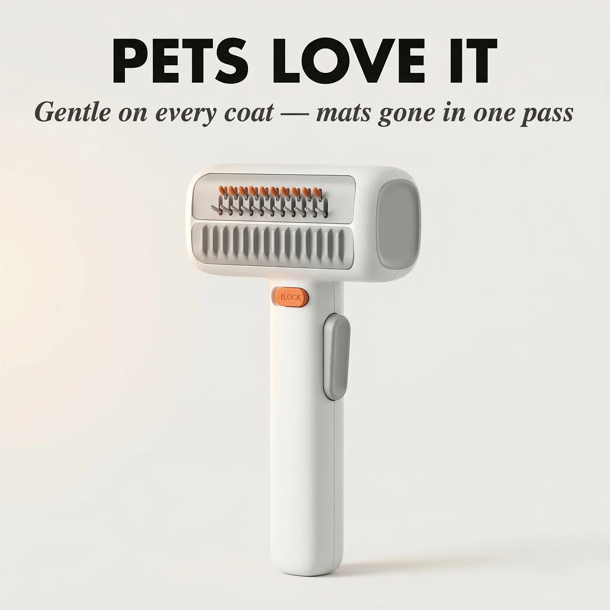 Moltara™ – 2-in-1 Dematting & Deshedding Grooming Comb for Dogs & Cats + 50% OFF