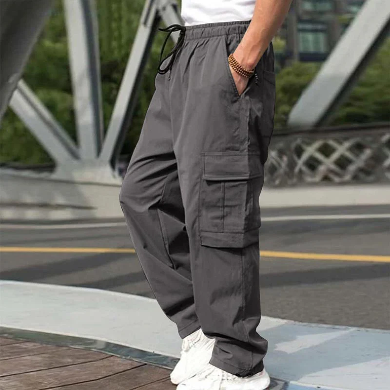 Strider™ – Loose Fit Casual Pants with Multiple Pockets & Drawstring Waist + 50% OFF - Image 4