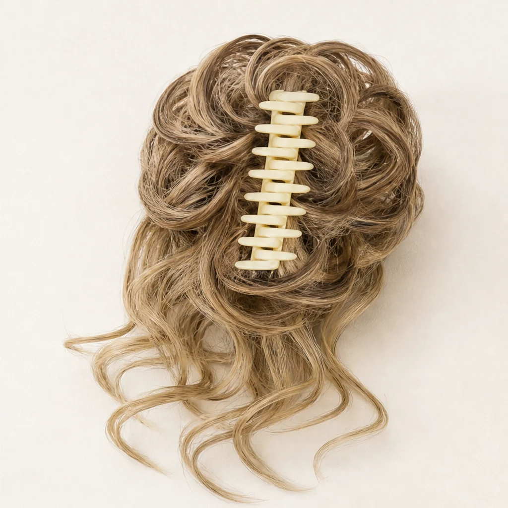 Lushe™ – Fluffy Volume Bun Hairpiece with Detachable Claw-Clip Design + 50% OFF - Image 7