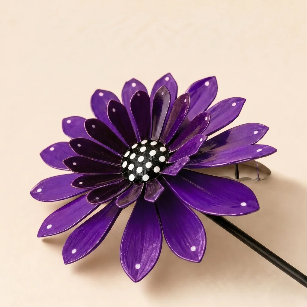 Bloomvale™ – Hand-Shaped 3D Metal Zinnia Garden Stakes with UV-Coated Weatherproof Finish + 50% OFF - Image 17