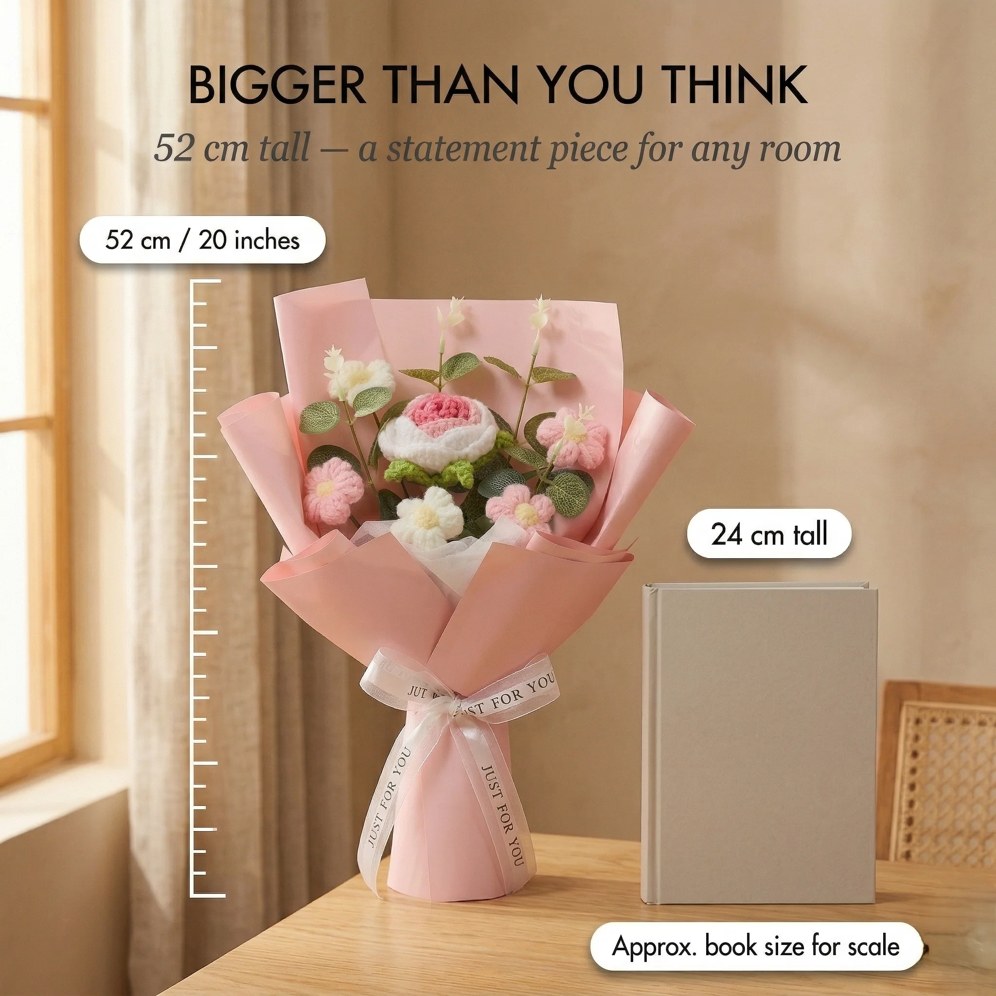 Threadbloom™ – Handmade Crochet Flower Bouquet, Forever Keepsake Gift + 50% OFF - Image 5