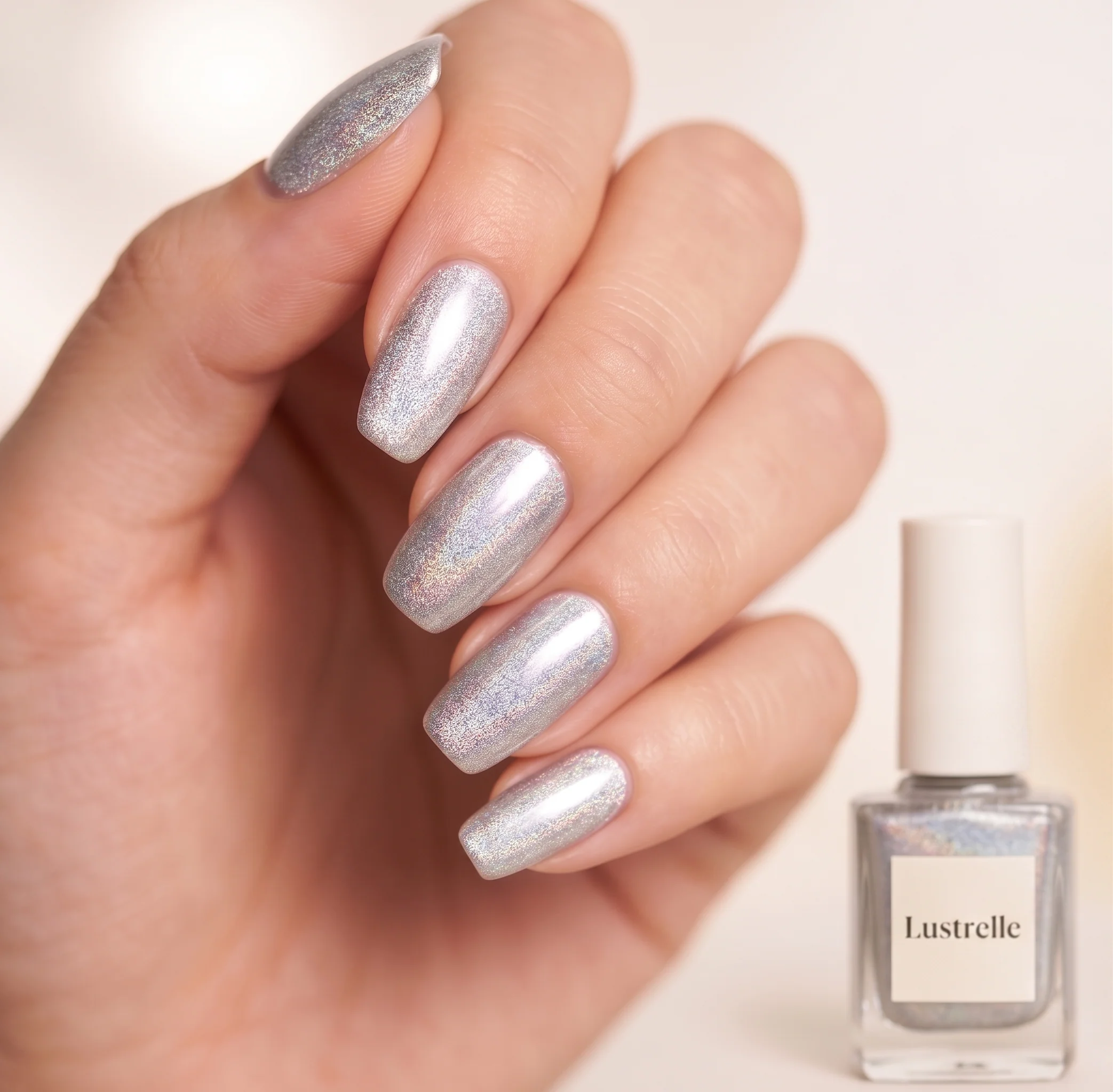 Lustrelle™ – Holographic Reflective Glitter Gel Nail Polish, 1-Coat Full Coverage, 4-Week Wear + 50% OFF - Image 11
