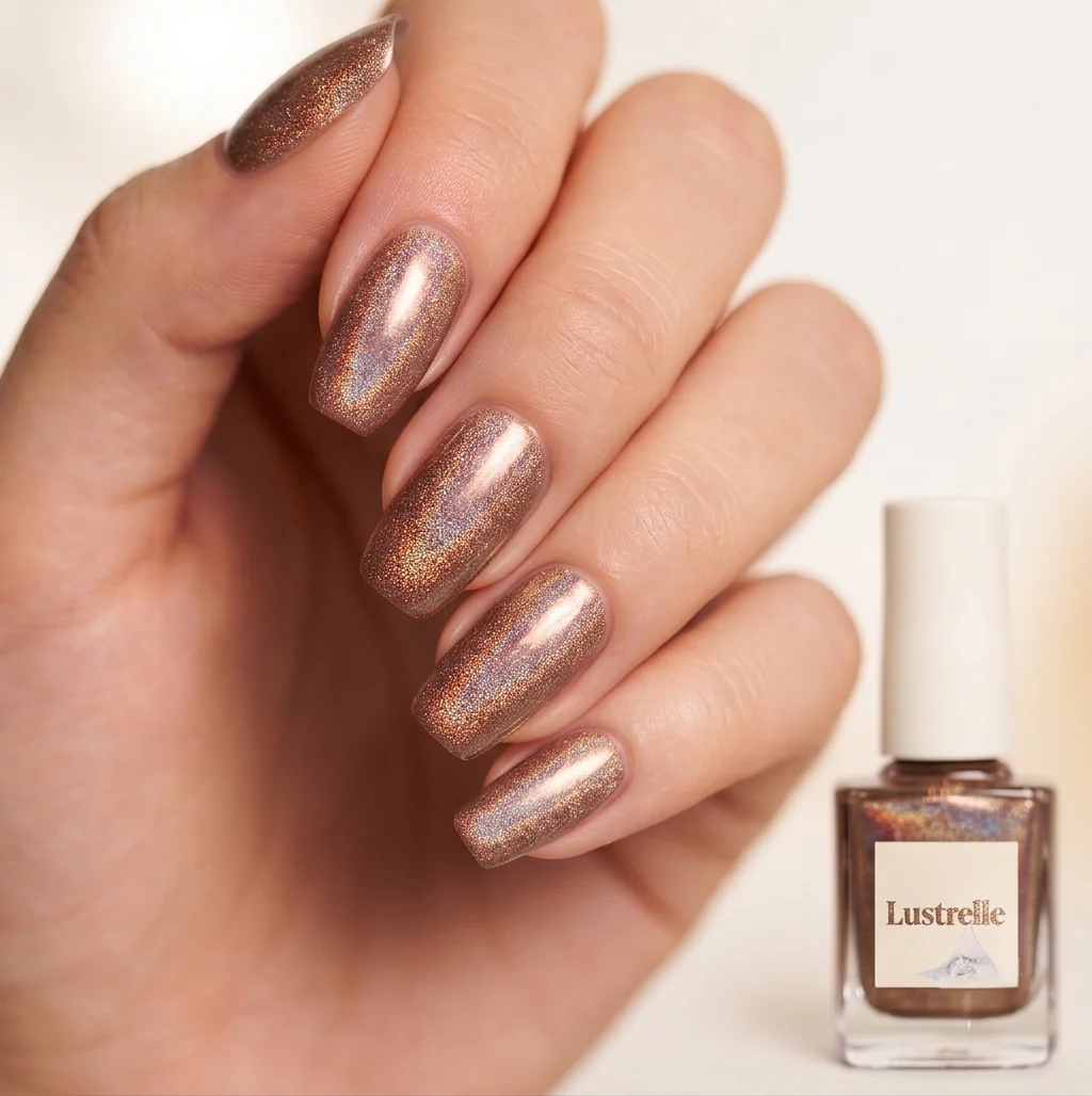 Lustrelle™ – Holographic Reflective Glitter Gel Nail Polish, 1-Coat Full Coverage, 4-Week Wear + 50% OFF - Image 8