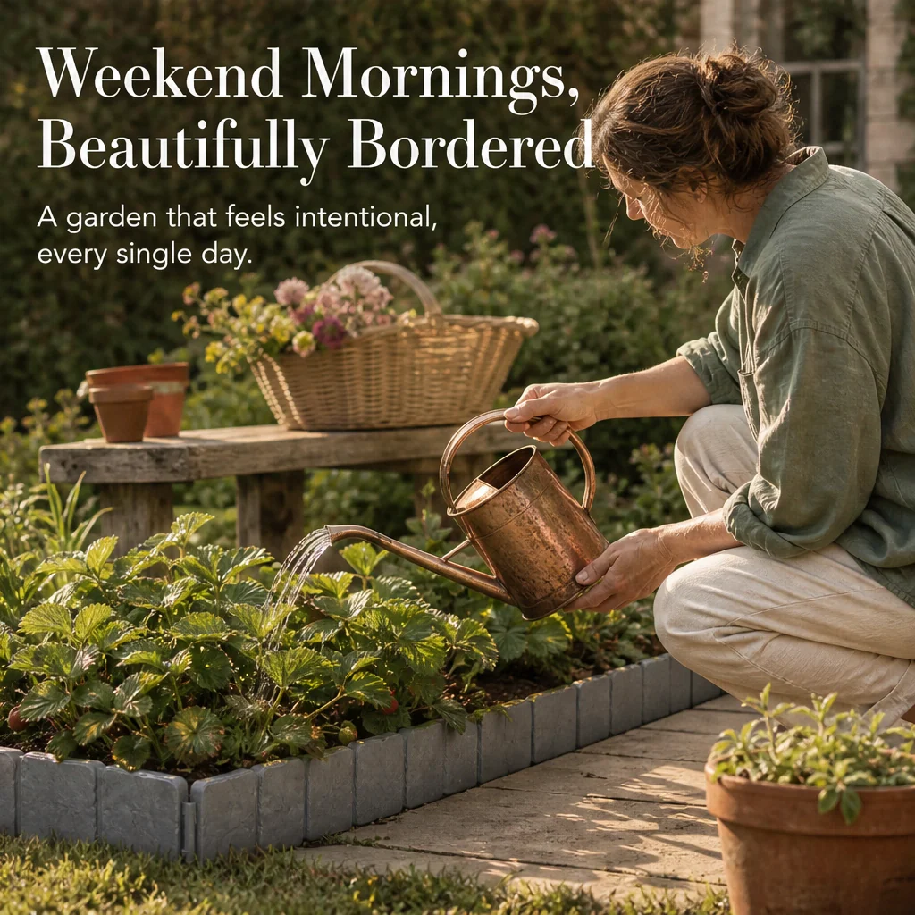 Cobblecroft™ – Stone-Look Flexible Garden Edging Fence (Tool-Free Install) + 50% OFF - Image 6