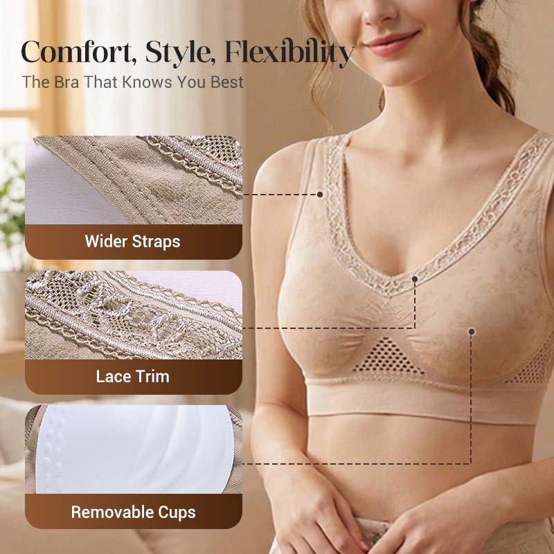 Plumelle™ – Wireless Lace Support Bra with All-Day Lift + 50% OFF - Image 10