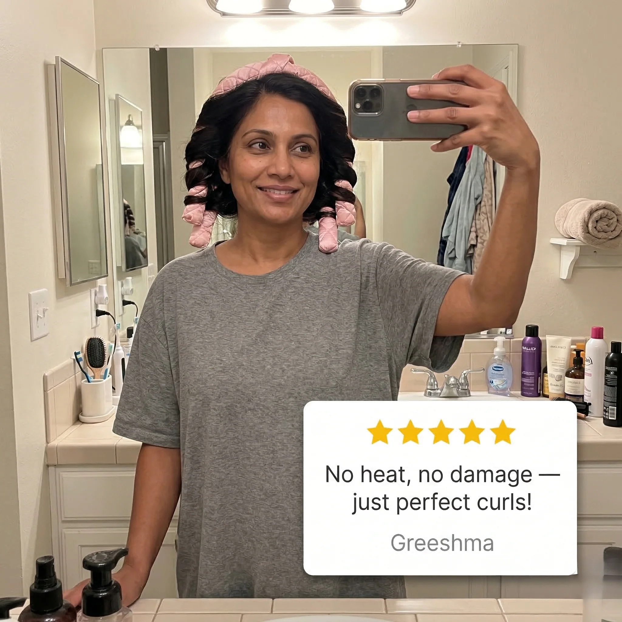 Velura™ – Heatless Overnight Curl Set | No Damage Soft Waves +50% OFF - Image 5