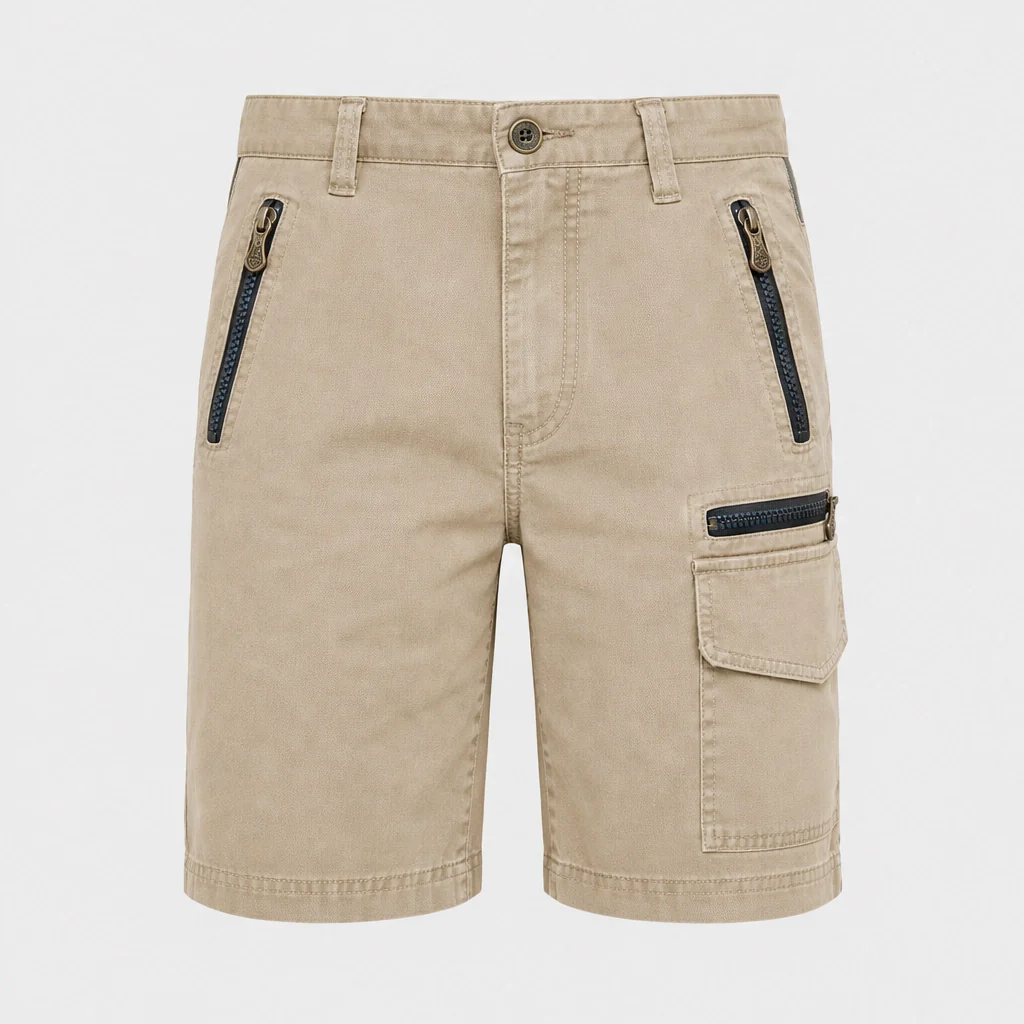 Hawthorne™ – 8-Pocket Cotton Cargo Shorts with Elastic Drawstring Waist + 50% OFF - Image 10