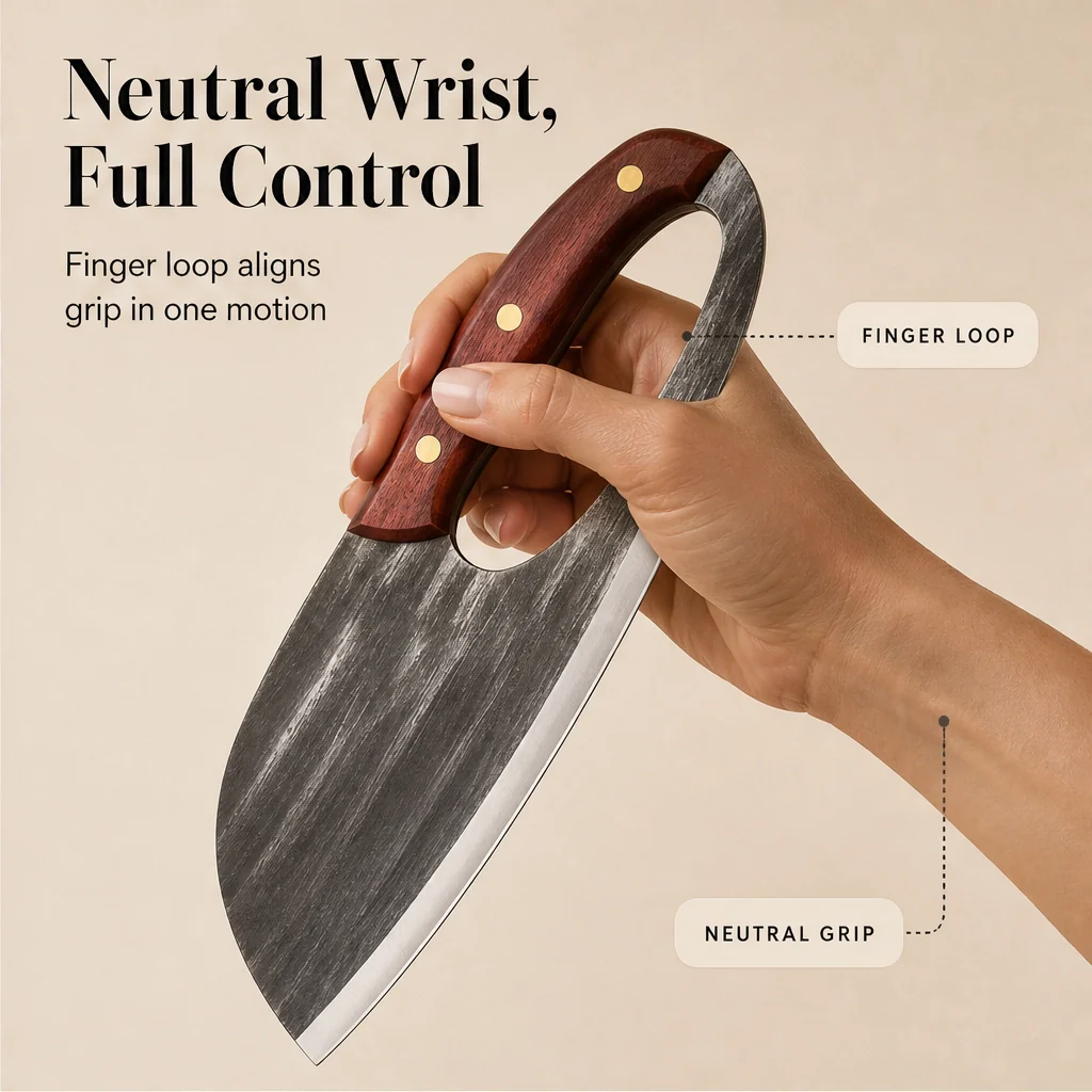 Hearthen™ – Effort-Saving Forged Chef Knife with Ergonomic Non-Slip Handle +50% OFF - Image 2