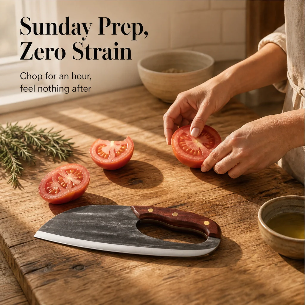 Hearthen™ – Effort-Saving Forged Chef Knife with Ergonomic Non-Slip Handle +50% OFF - Image 7
