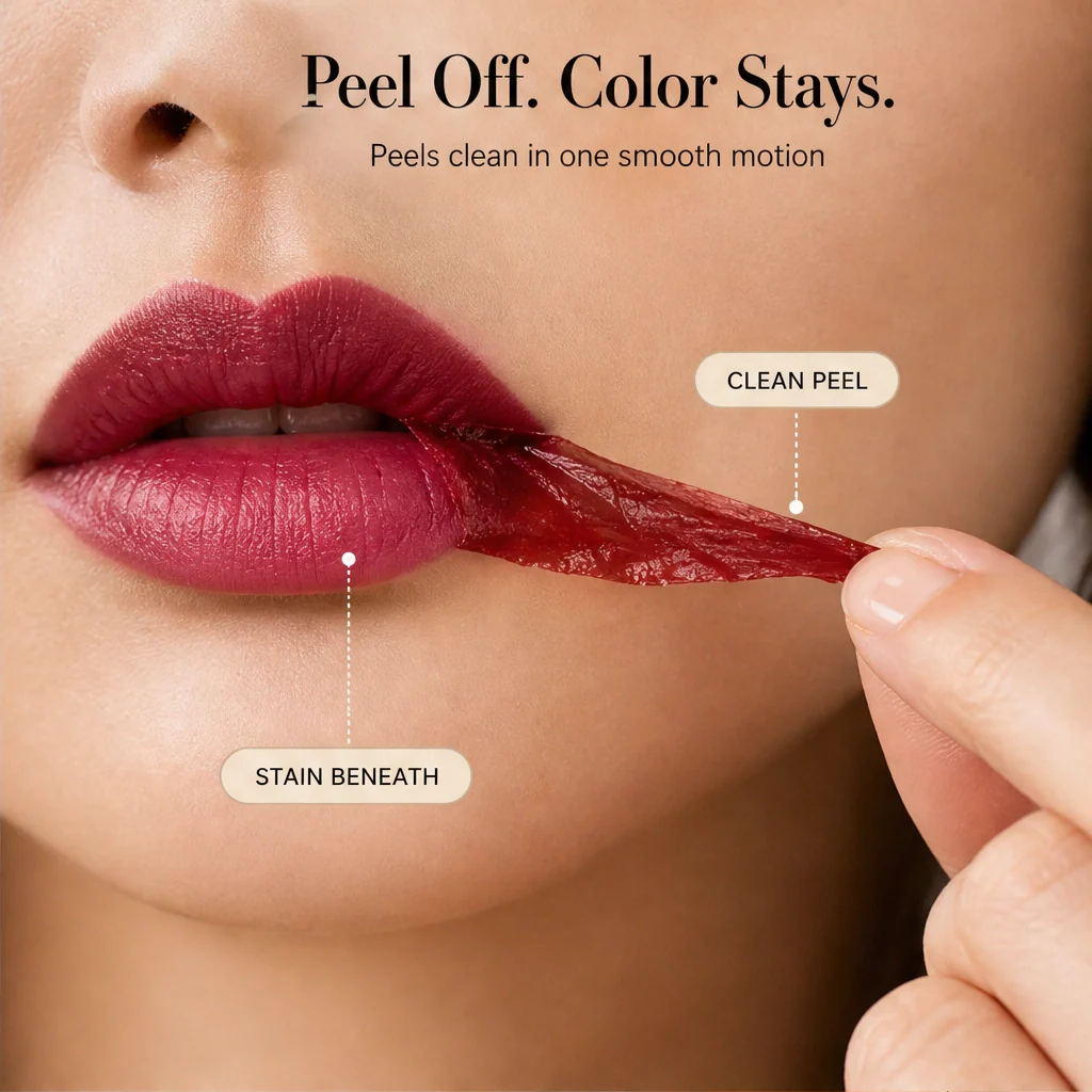 Tintelle™ – Peel-Off Waterproof Lip Stain, Up to 3-Day Wear + Buy 1 Get 1 FREE - Image 4