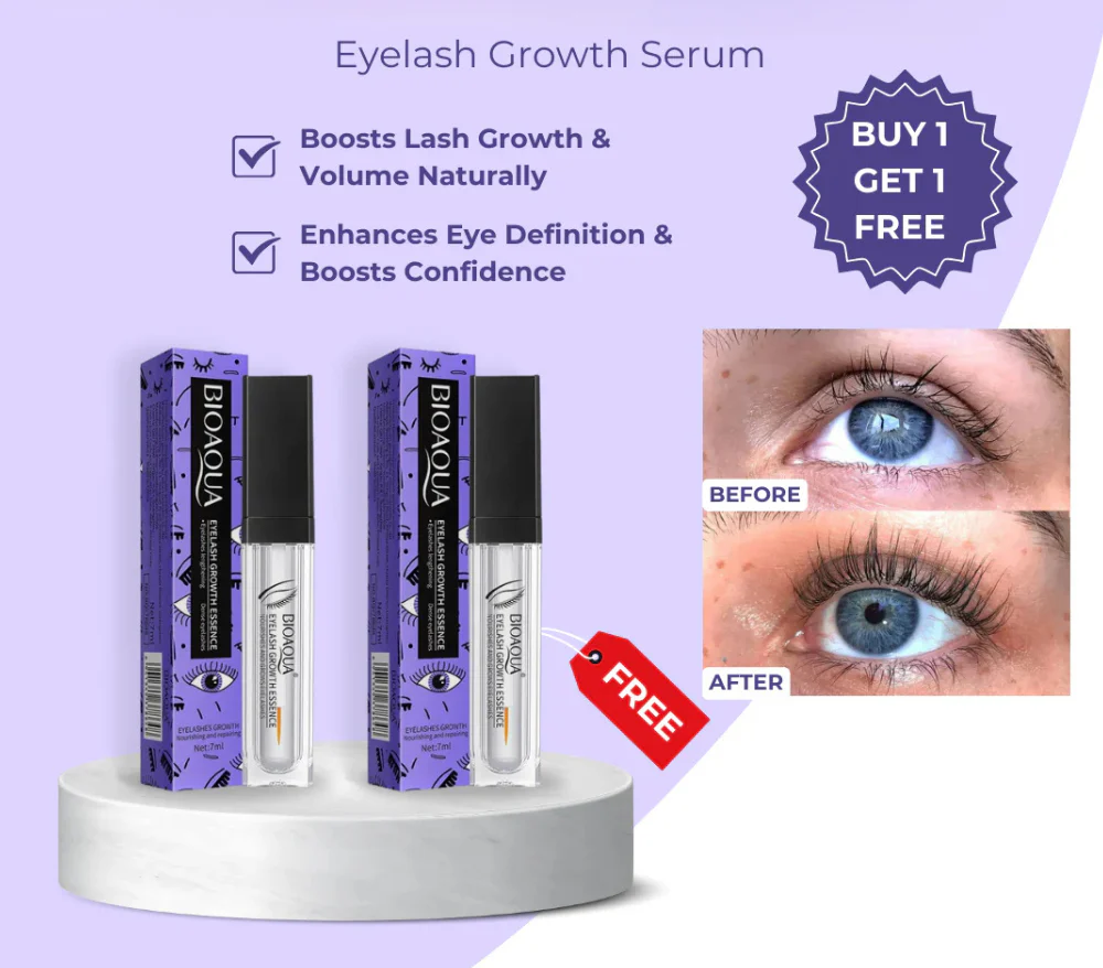 The RapidLash Eyelash Enhancing Serum - Longer Lashes in 7 Days + BUY 1 GET 1 FREE!