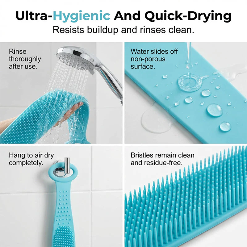 Lathura™ – Dual-Sided Silicone Back Scrubber for Deep-Clean Exfoliation & Shower Massage + 50% OFF - Image 3