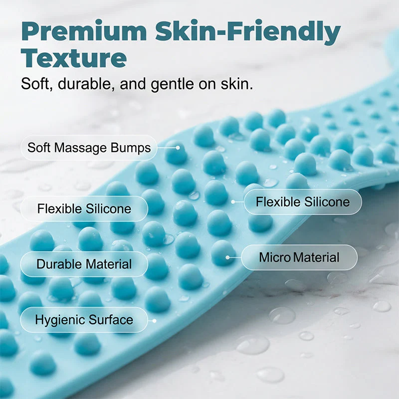 Lathura™ – Dual-Sided Silicone Back Scrubber for Deep-Clean Exfoliation & Shower Massage + 50% OFF - Image 5