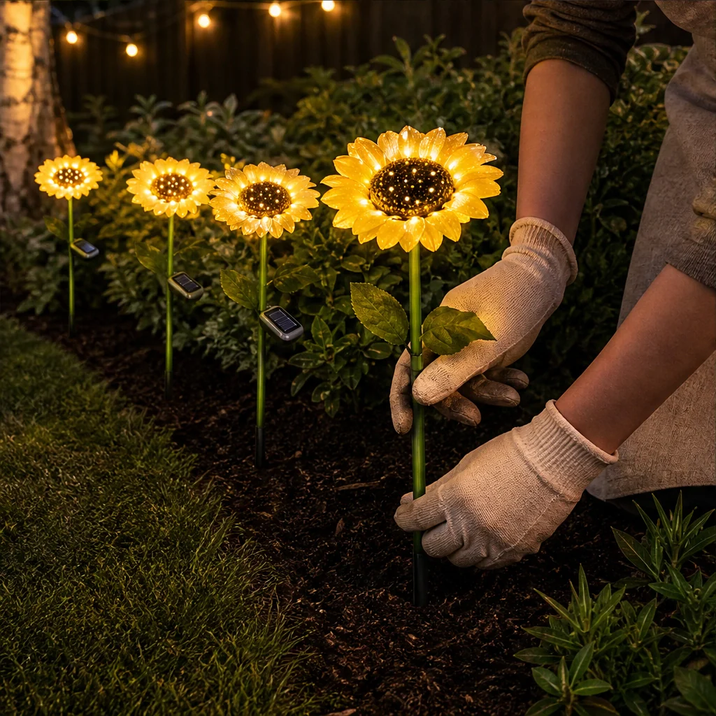 Goldengrove™ – Solar-Powered Realistic Sunflower Garden Stake Light + 50% OFF - Image 7