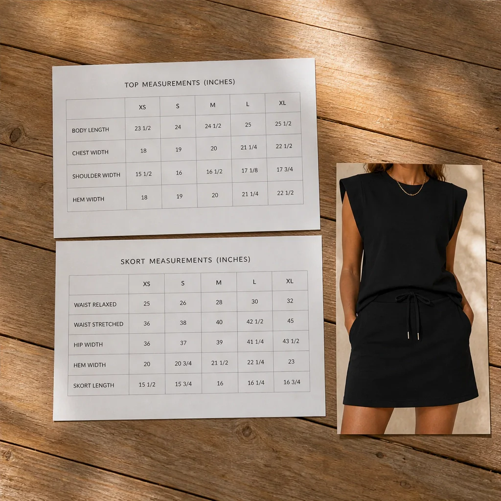 Solaire™ – Breathable Cap-Sleeve Top & Pocketed Skort Set + 50% OFF - Image 8