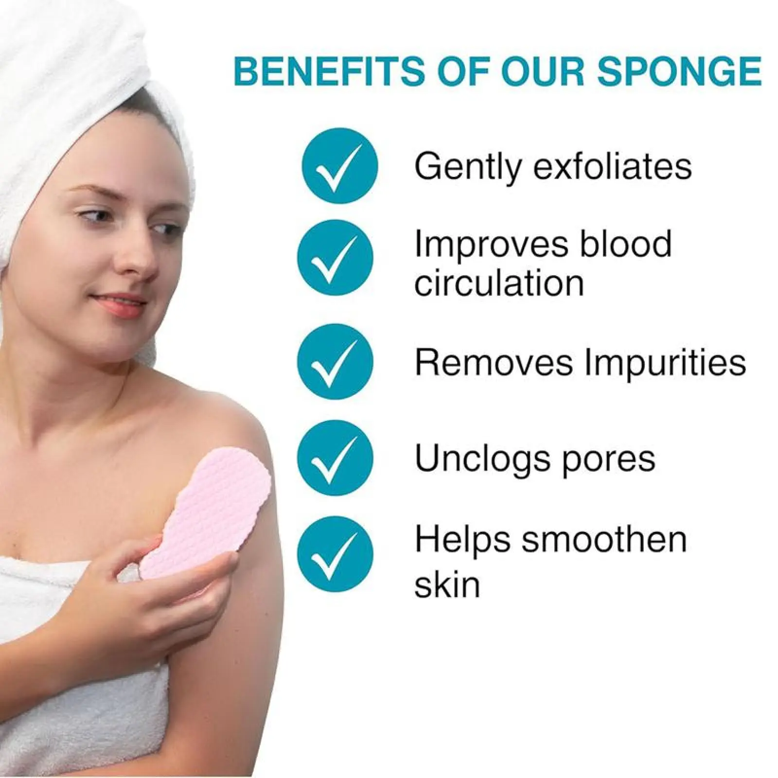 Suds & Silk™ – Ultra-Foaming 3D Exfoliating Body Sponge + Buy 1 Get 1 FREE - Image 7