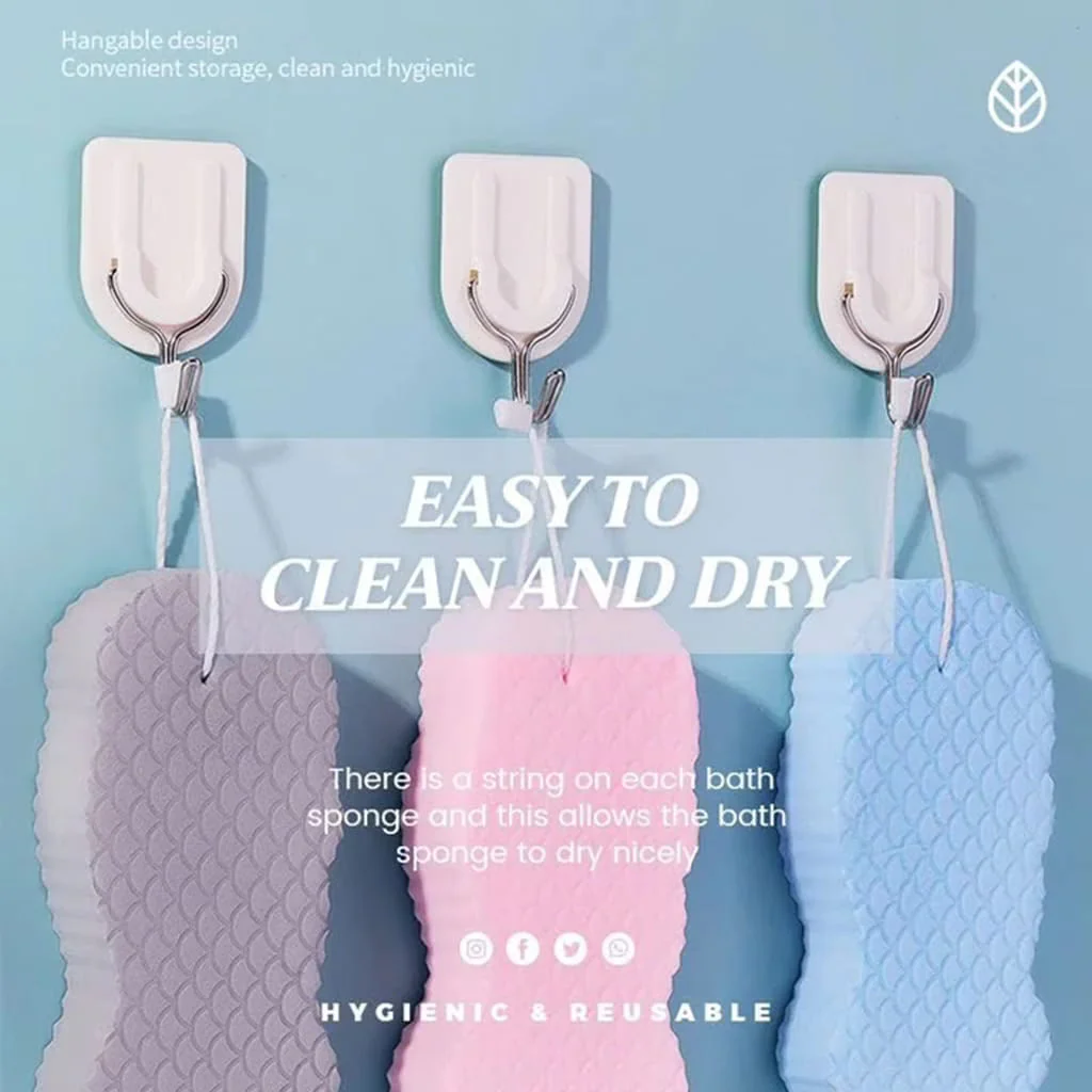 Suds & Silk™ – Ultra-Foaming 3D Exfoliating Body Sponge + Buy 1 Get 1 FREE - Image 8