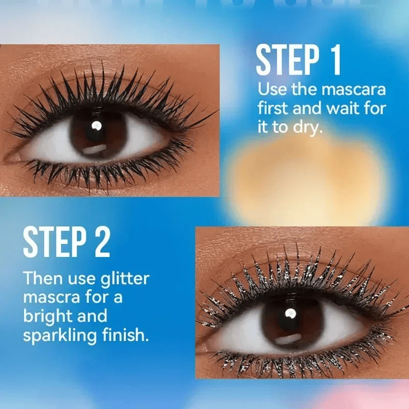 The AuraSpark Colorful Glitter Mascara — Long-Lasting Brilliance + 50% OFF - Image 4