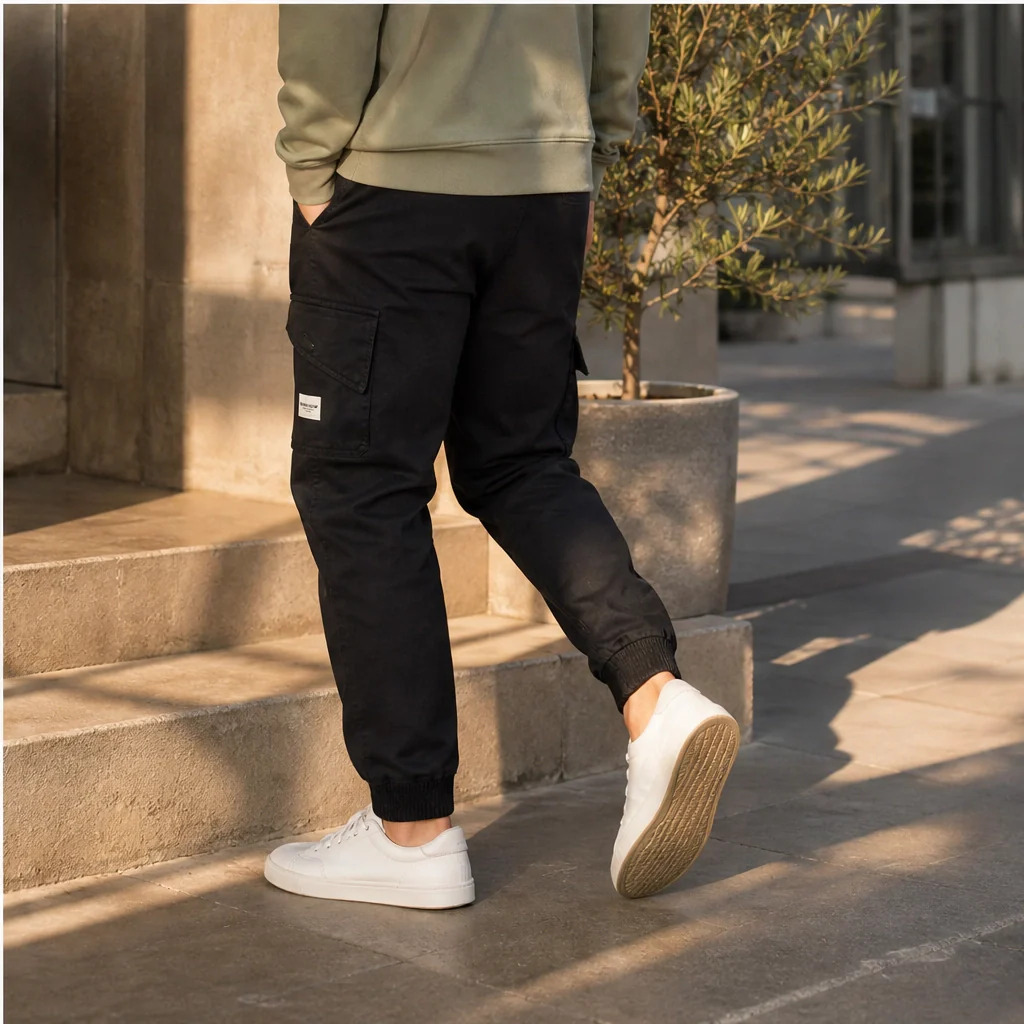 Quarry™ – Relaxed Tapered Drawstring Cargo Pants + 50% OFF - Image 3