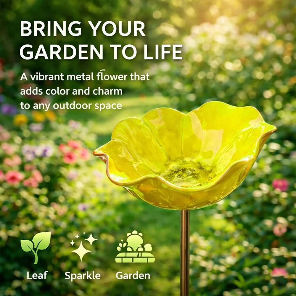 EverBloom Poppy Garden Stake — Art Meets Nature + 50% OFF - Image 12