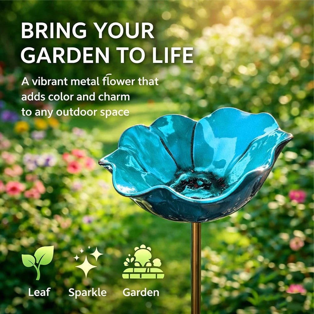 EverBloom Poppy Garden Stake — Art Meets Nature + 50% OFF - Image 13