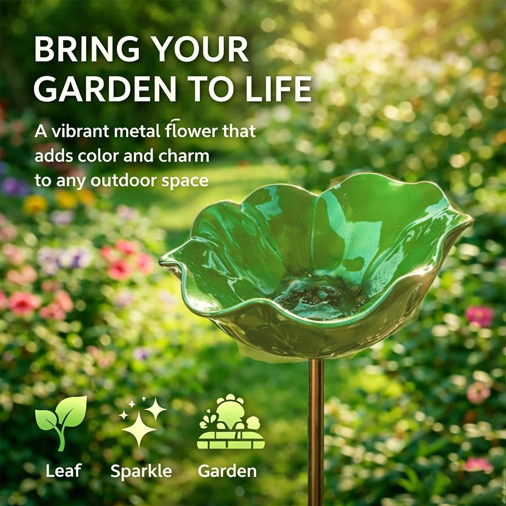 EverBloom Poppy Garden Stake — Art Meets Nature + 50% OFF - Image 14