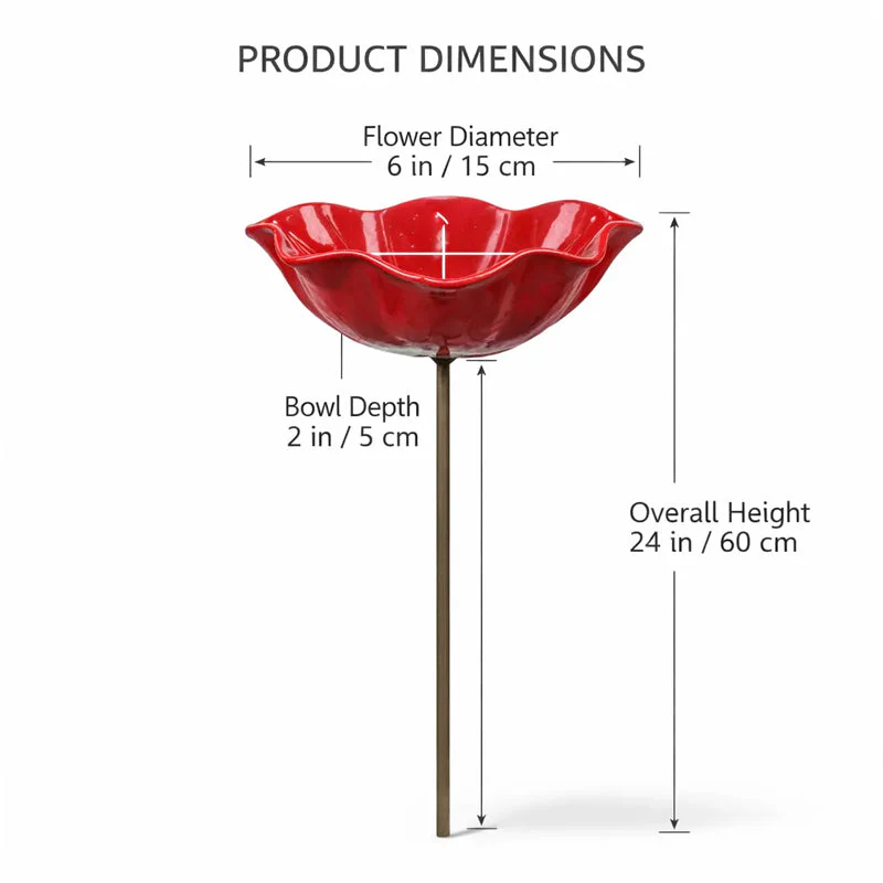 EverBloom Poppy Garden Stake — Art Meets Nature + 50% OFF - Image 9