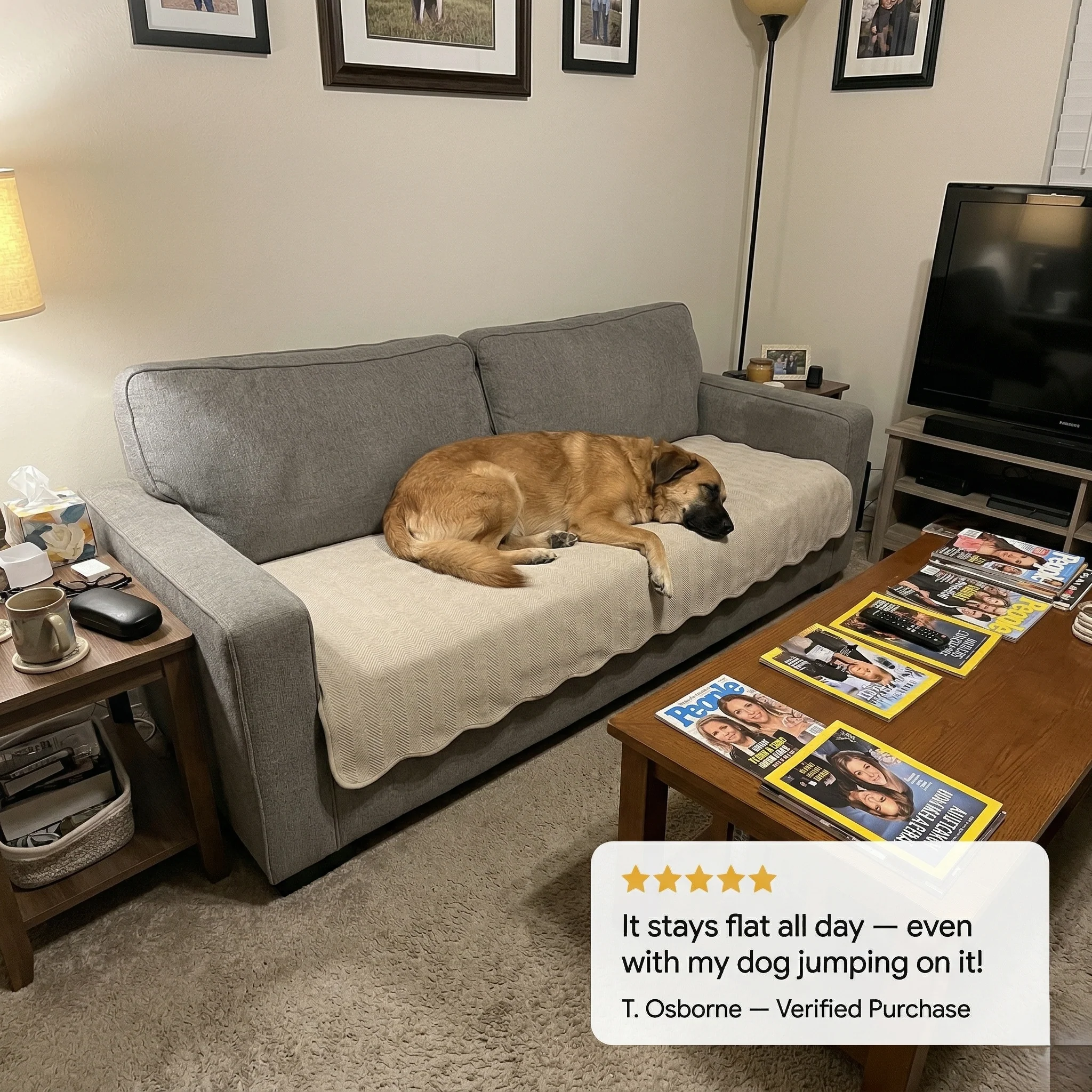 Wovenly™ – Herringbone Chenille Non-Slip Wavy Edge Couch Cover+ 50% OFF - Image 7