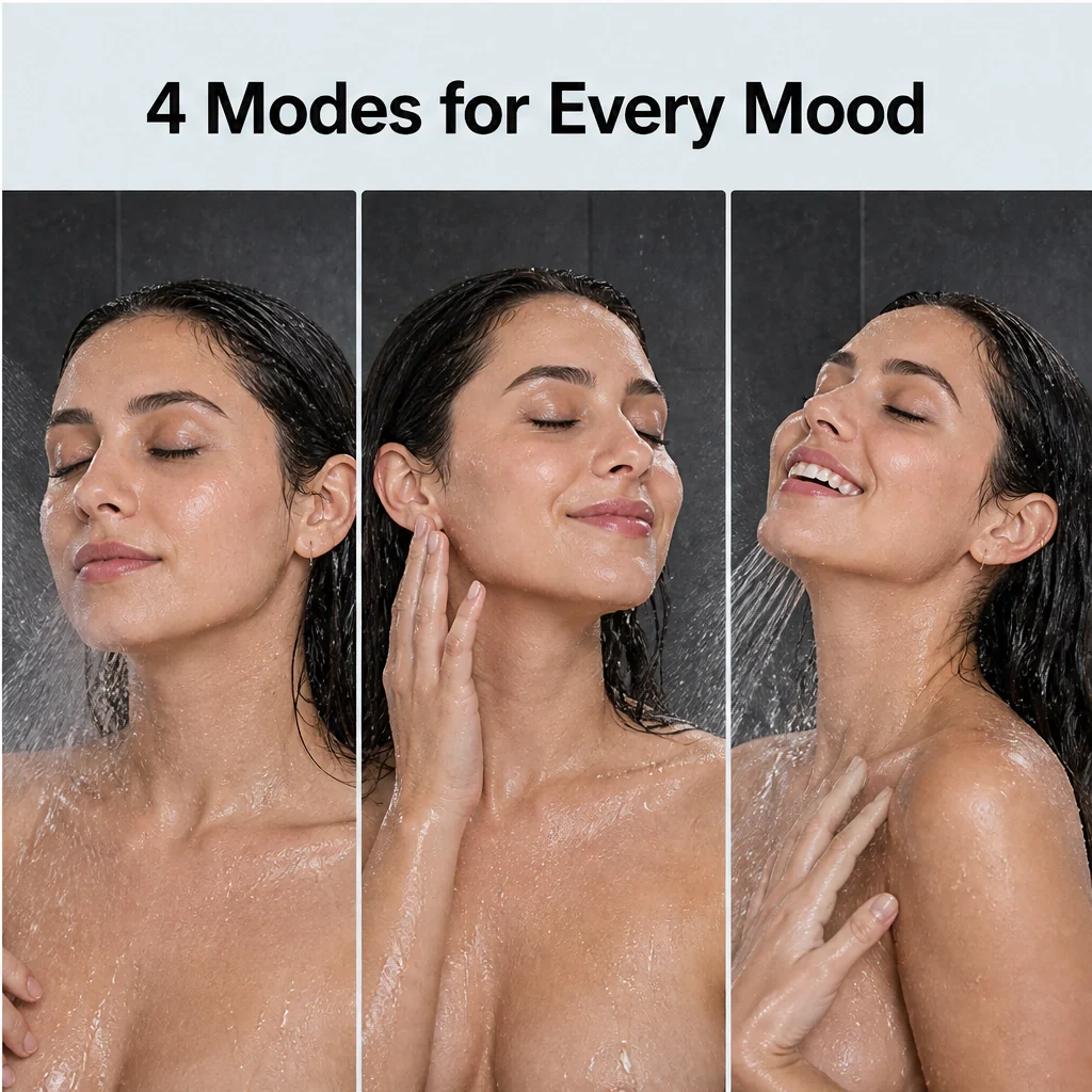 Cascora™ – High-Pressure Filtered Shower Head with 4 Spray Modes + 50% OFF - Image 7