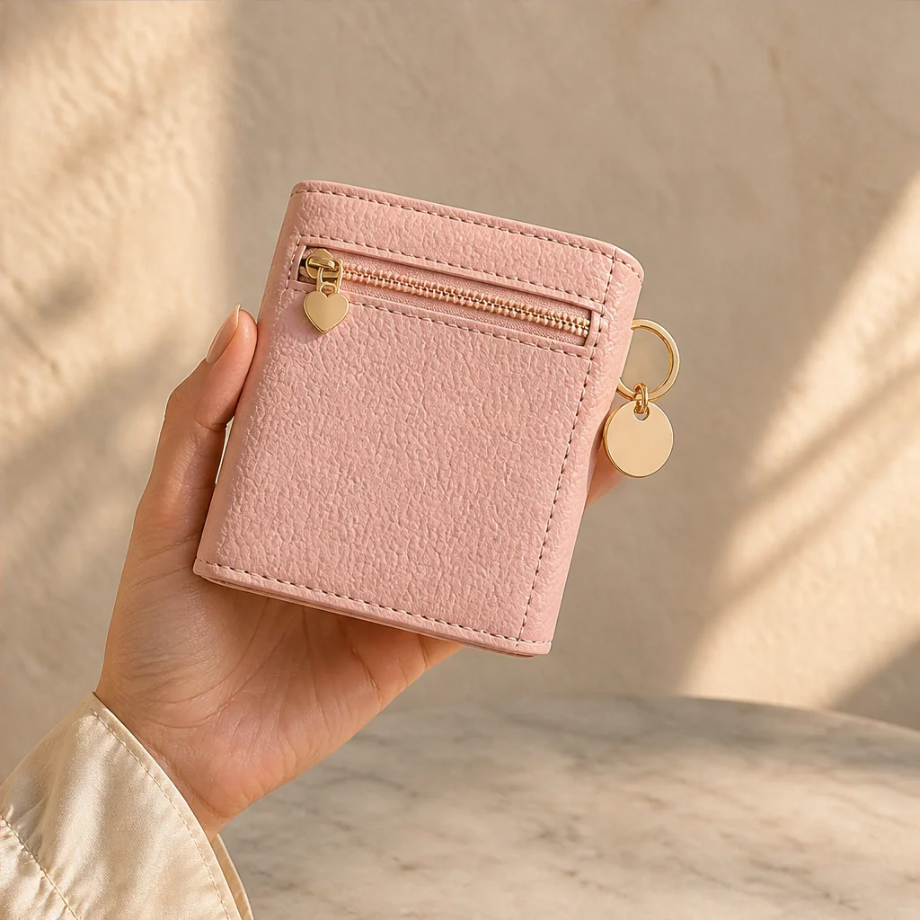 Folden™ – Slim Tri-Fold Wallet with Zip Coin Pocket & Keychain + 50% OFF - Image 9