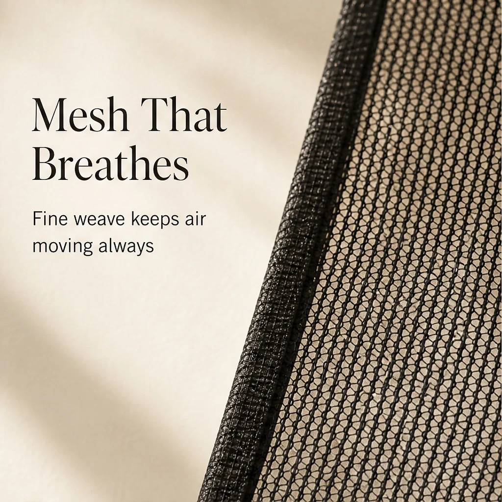FoldHaven™ – See-Through Mesh Foldable Storage Basket with Carry Handles +50% OFF - Image 5