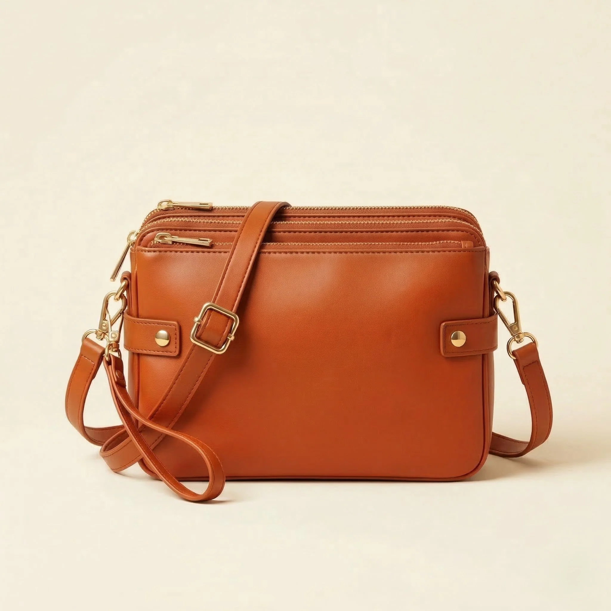 Velori™ – Three-Layer Vegan Leather Crossbody & Clutch Bag + 50% OFF - Image 10