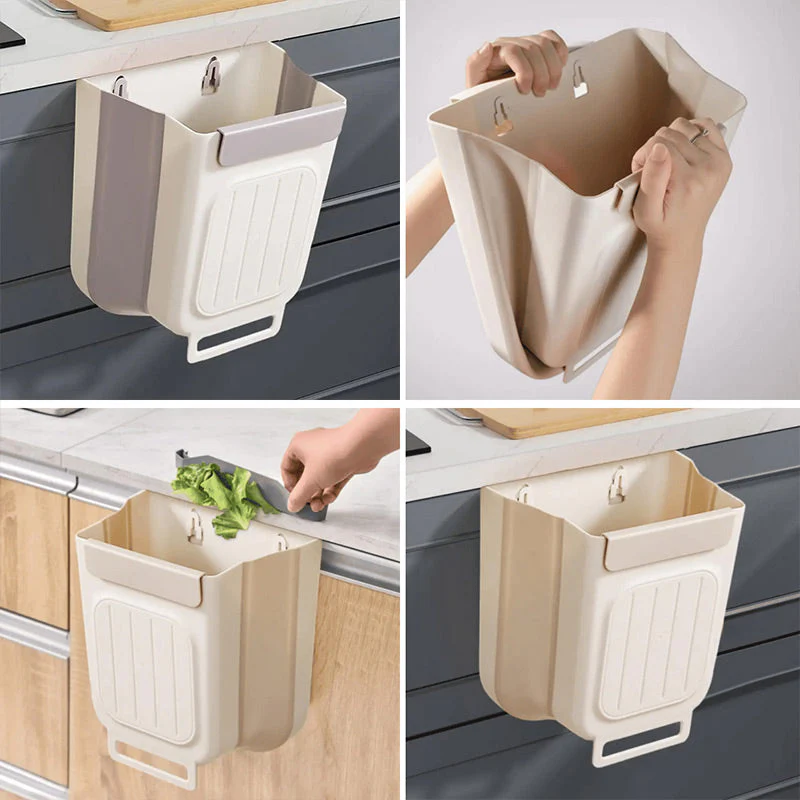 The AuraFold Hanging Bin — Space-Saving Kitchen Convenience + 50% OFF - Image 3