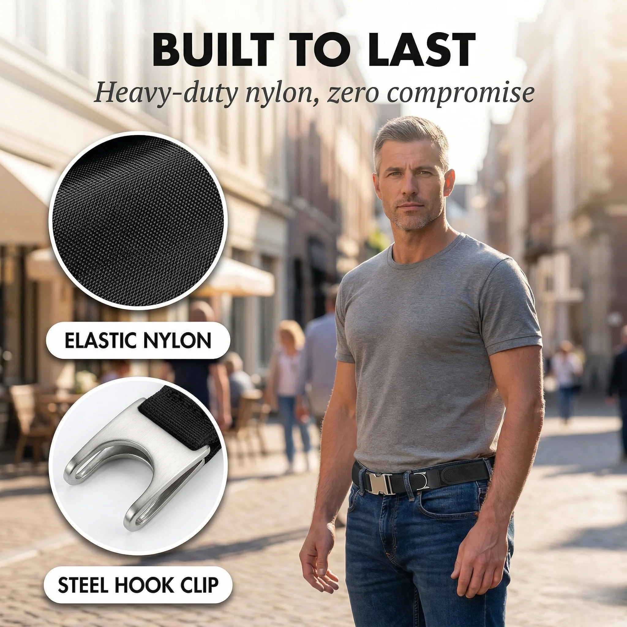Cinchwell™ – Buckle-Free Elastic Belt for Men & Women, Adjustable No-Buckle Design + 50% OFF - Image 4