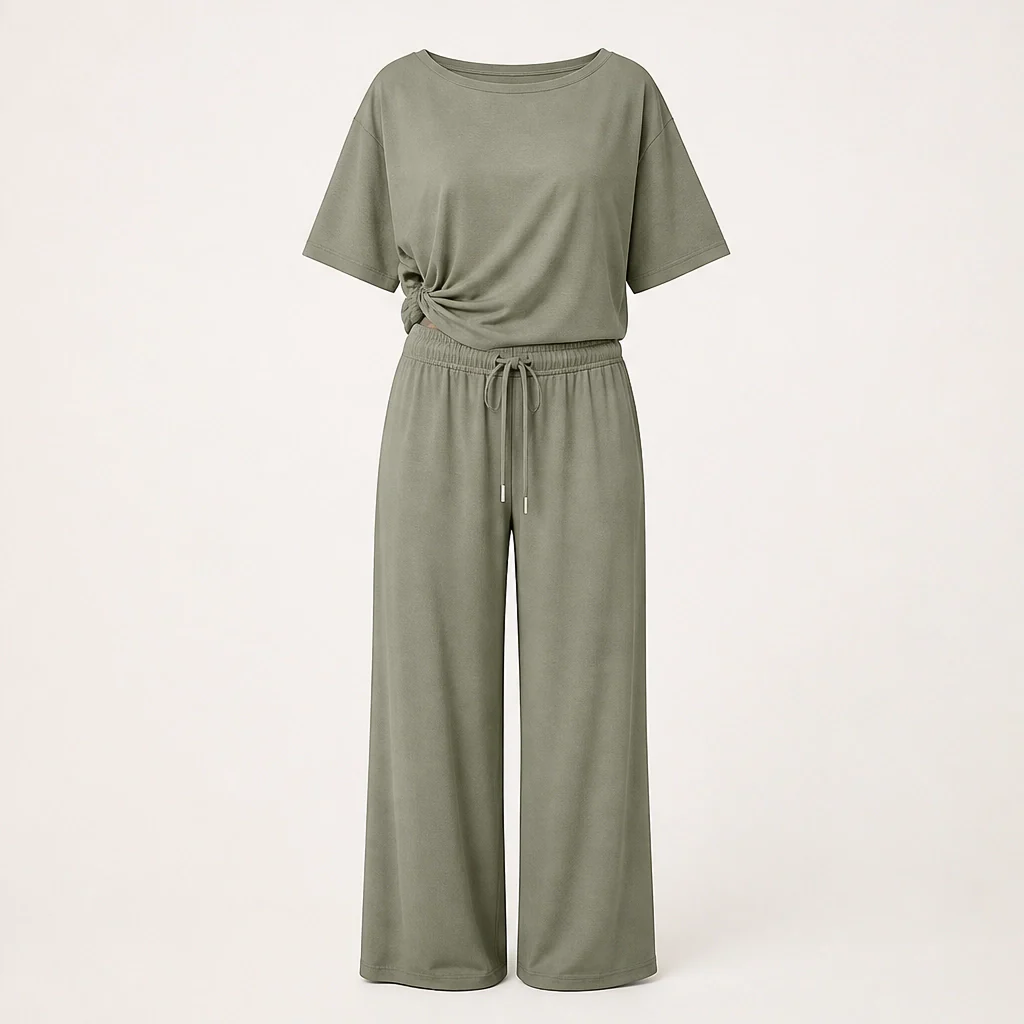 Driftelle™– Off-Shoulder Wide-Leg 2-Piece Lounge Set + 50 % OFF - Image 14