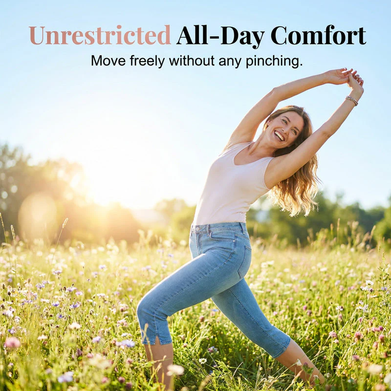 Lithea™ – Stretch Denim Mid-Rise Capri Jeans for Women + 50% OFF - Image 6