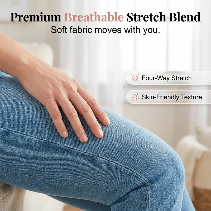 Lithea™ – Stretch Denim Mid-Rise Capri Jeans for Women + 50% OFF - Image 7