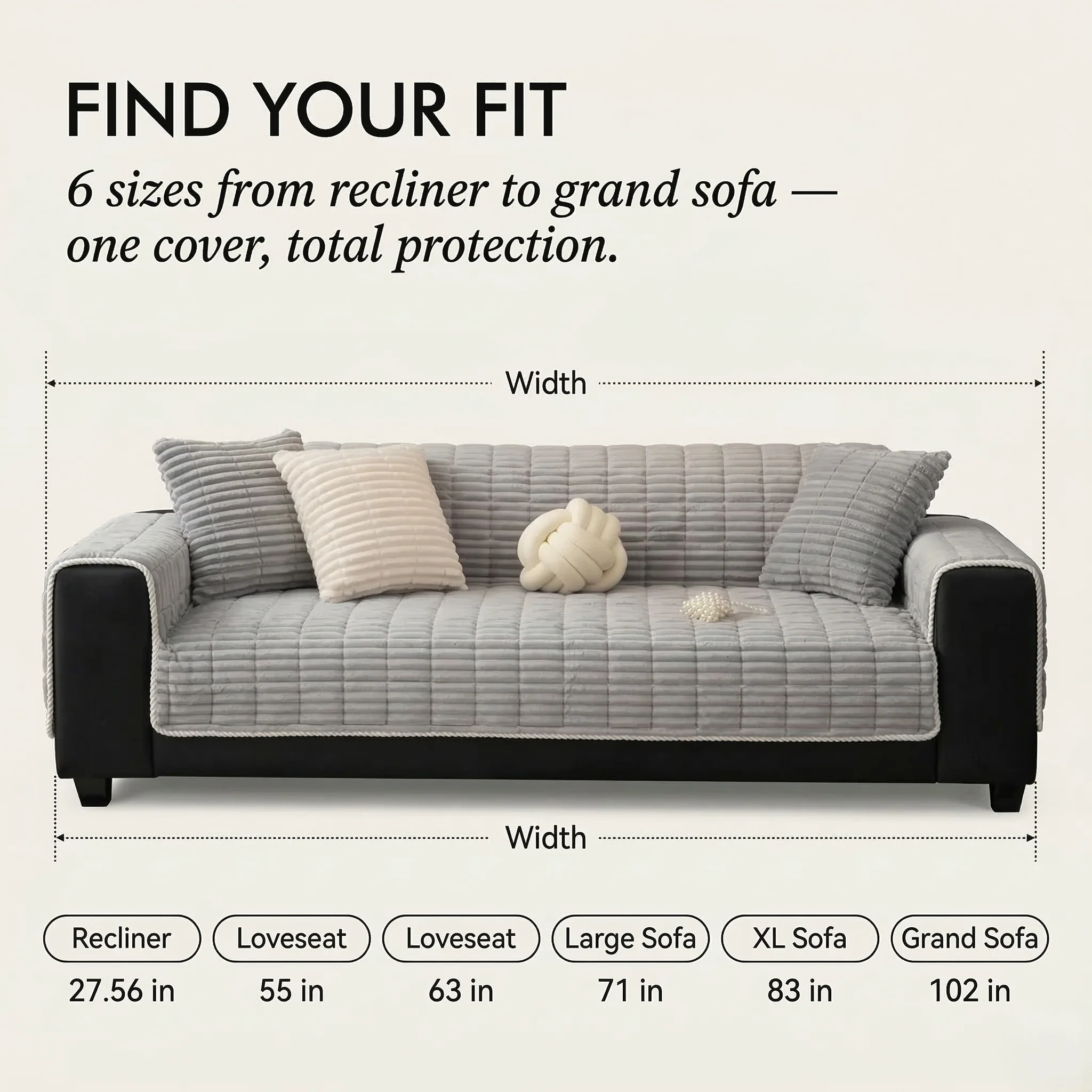 Nestwell™ – Quilted Plush Flannel Non-Slip Sofa Cover + 50% OFF - Image 4