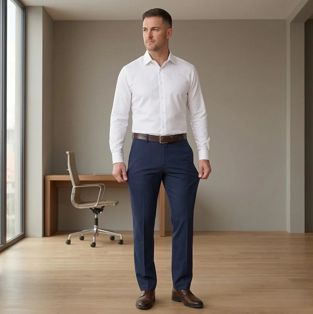 Trewford™ – 4-Way Stretch Expandable Waist Classic Men's Dress Pants + 50% OFF - Image 7