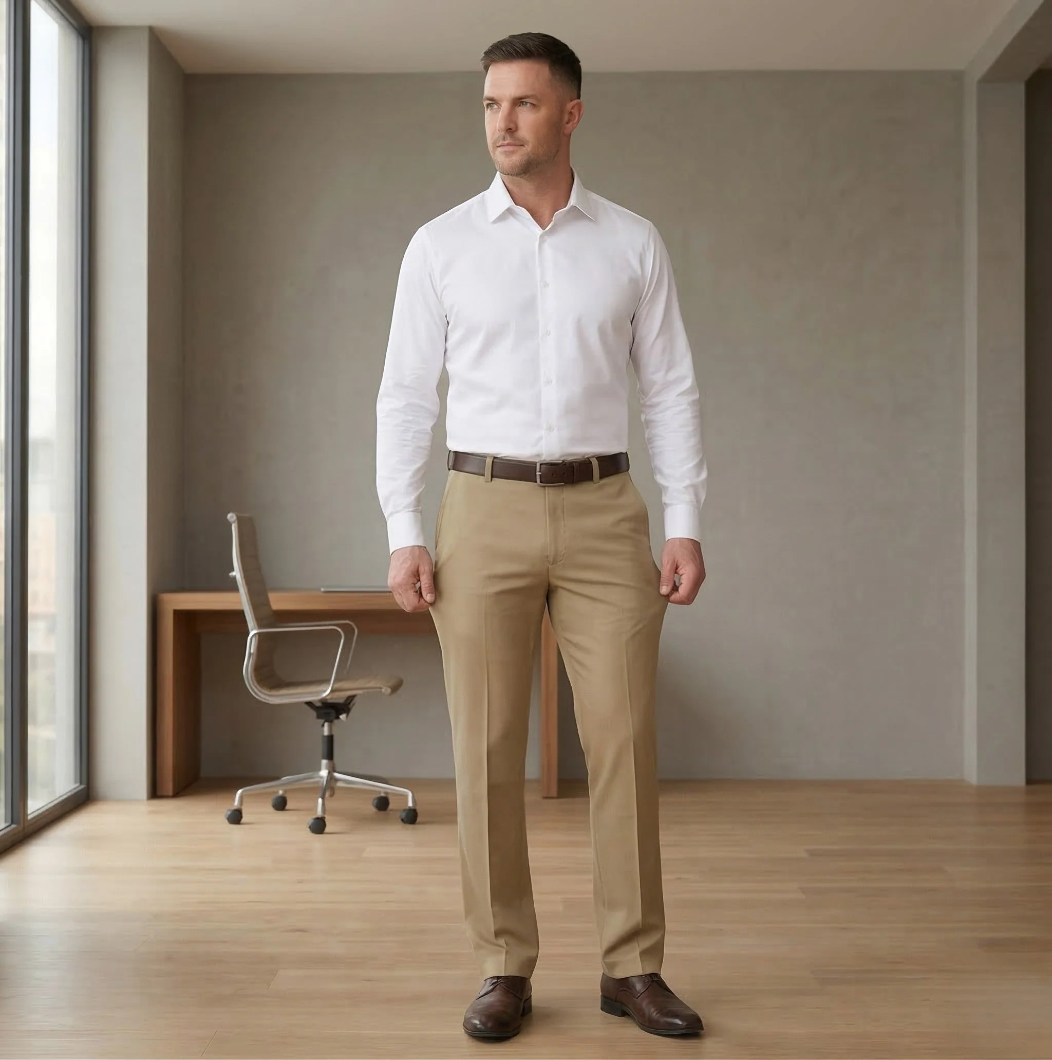 Trewford™ – 4-Way Stretch Expandable Waist Classic Men's Dress Pants + 50% OFF - Image 9