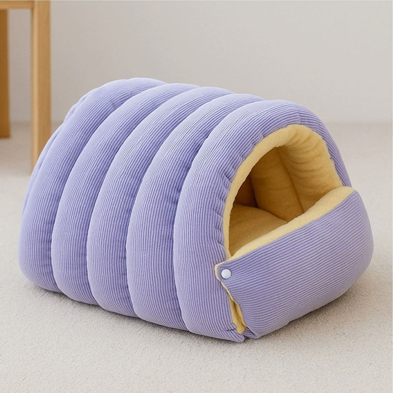 The CozyCocoon Pet Bed - A Winter Paradise for Your Pet + 50% OFF - Image 3