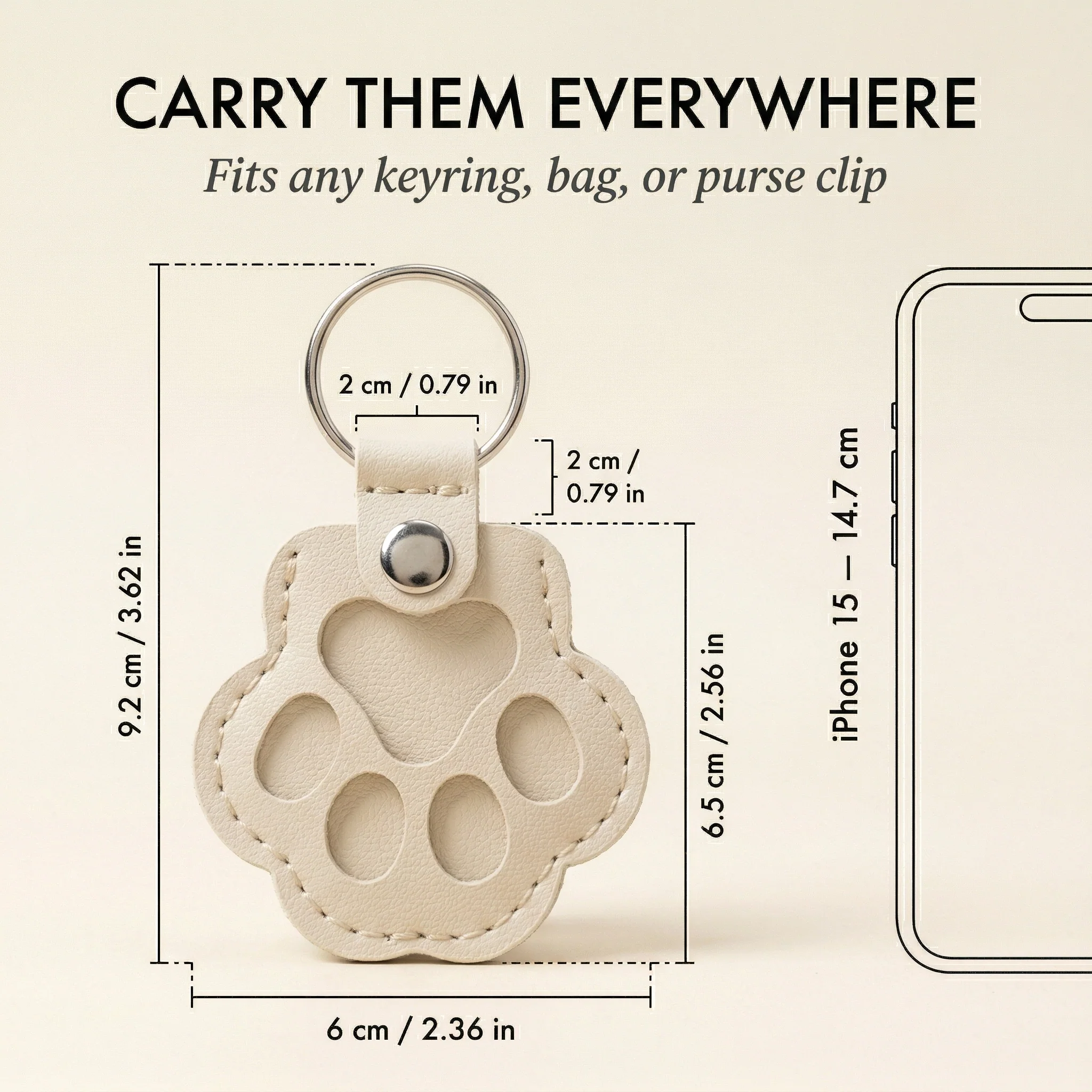 Pawlocket™ – Pet Fur Keepsake Paw Keychain for Dog & Cat Lovers +50% OFF - Image 4