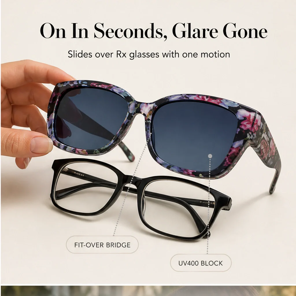 Gleamora™ – Polarized 2-in-1 Fit-Over Sunglasses for Women +50% OFF - Image 5